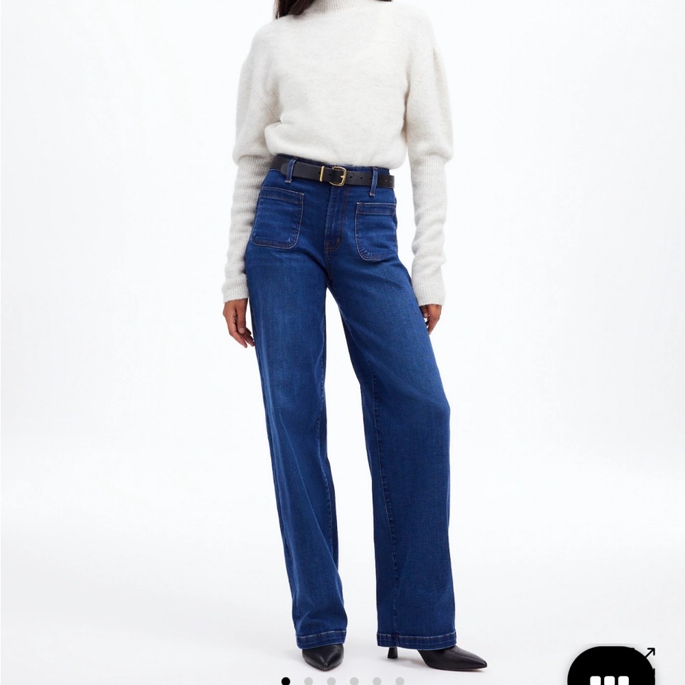Madewell - The Perfect Vintage Wide-Leg Jean: Patch Pocket Edition